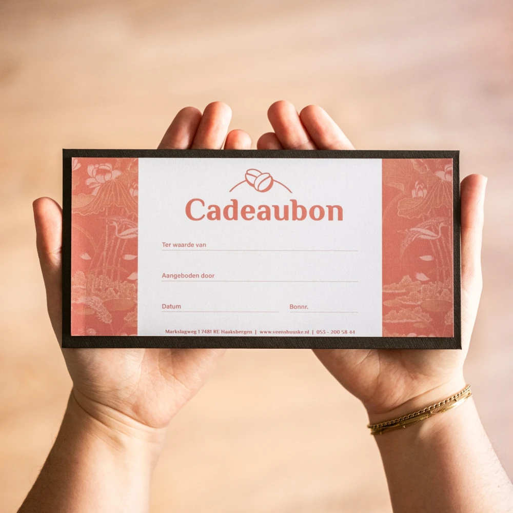 Cadeaubon 't Veens Huuske