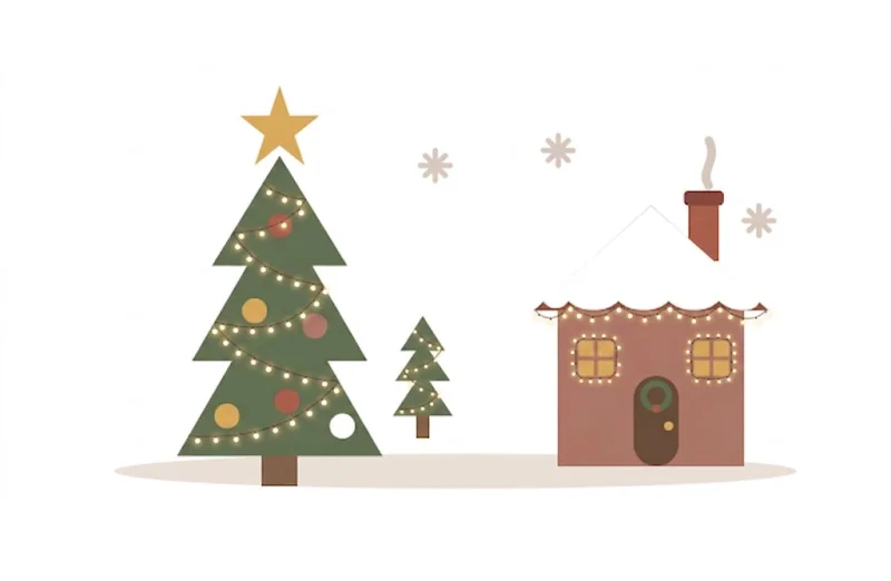Kerst in 't Huuske